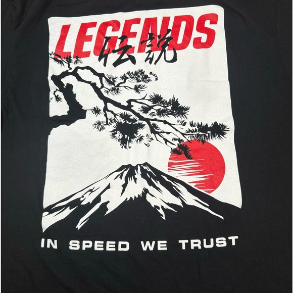TunerCult Shirts Tunercult Legends In Speed We Trust Tee Large